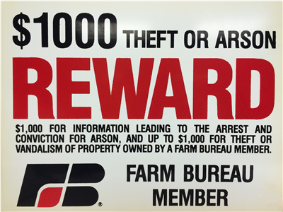 Reward Program for the Discouragement of Property Crimes